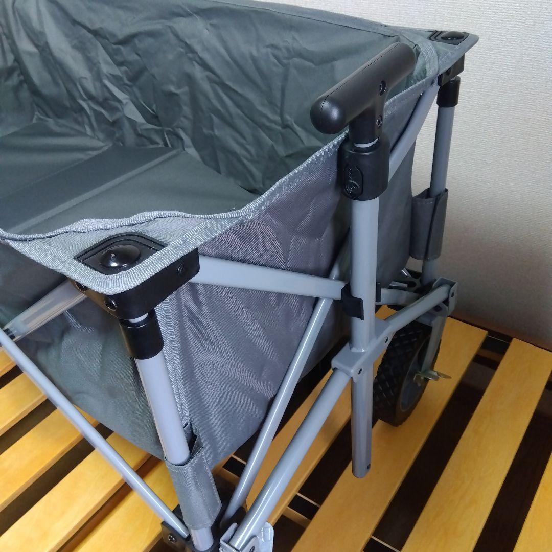 新品 Coleman キャリーカート グレー