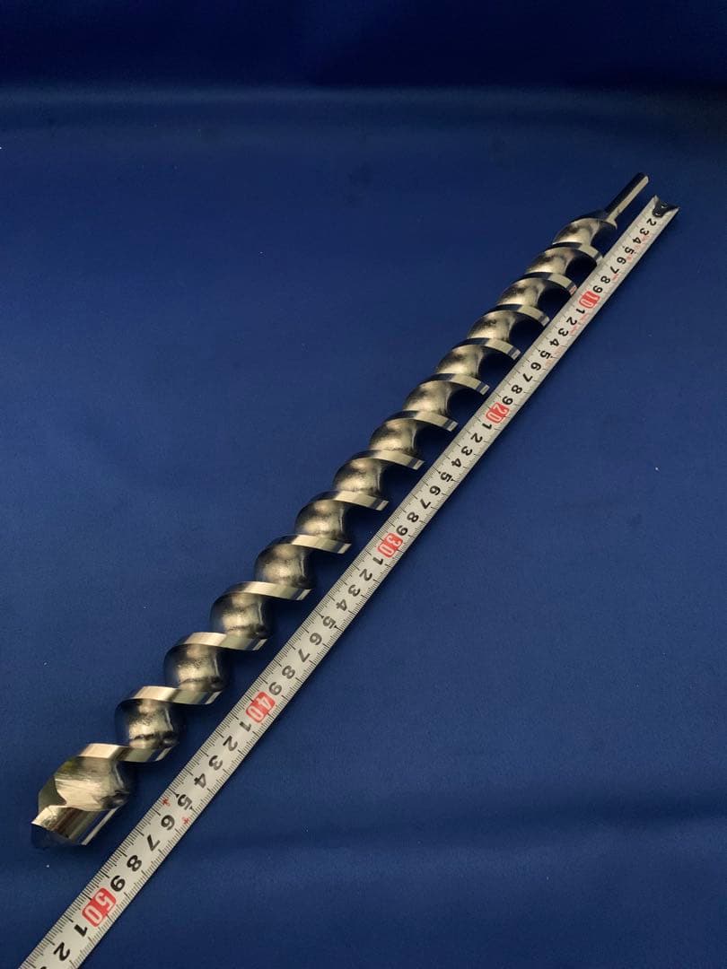 ポールセッティングドリル刃 32x500mm 超硬チップ付 軸径10mm (2)