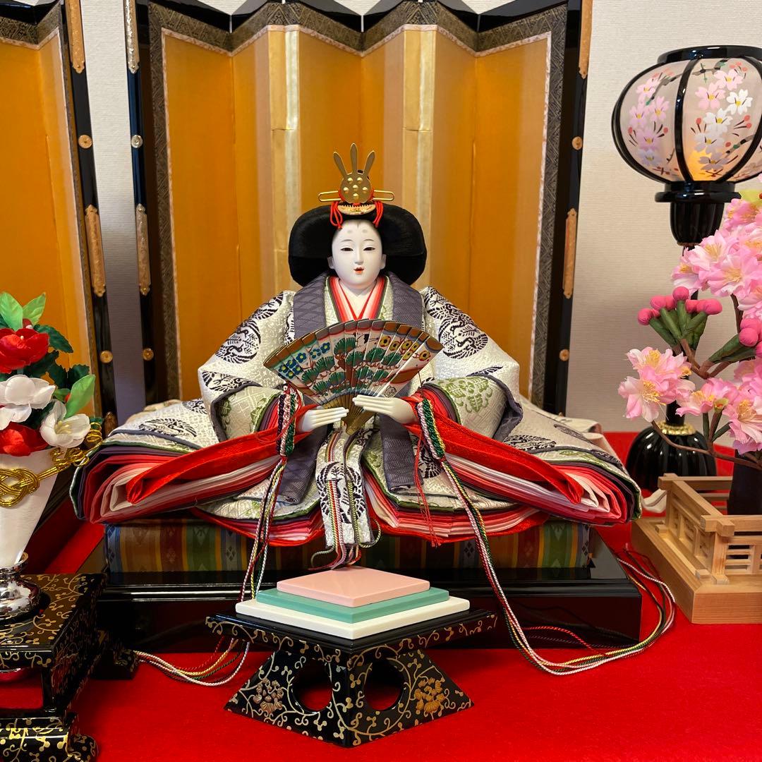 ①御雛様　三段飾り(別出品との3セット商品)