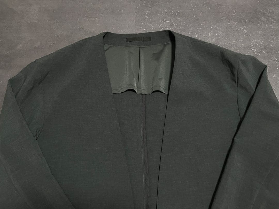 ADAM ET ROPÉ RIRANCHAノーカラージャケットセットアップ