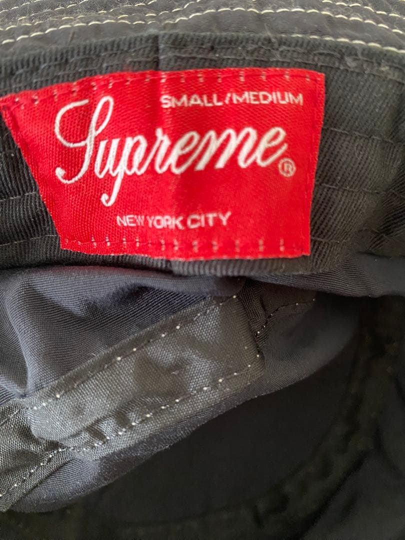 Supreme バケットハット 黒