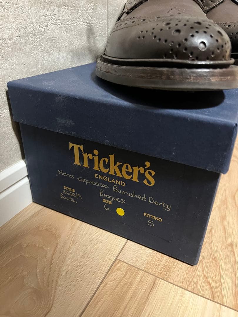 【本日まで】Tricker's エスプレッソバーニッシュダービー