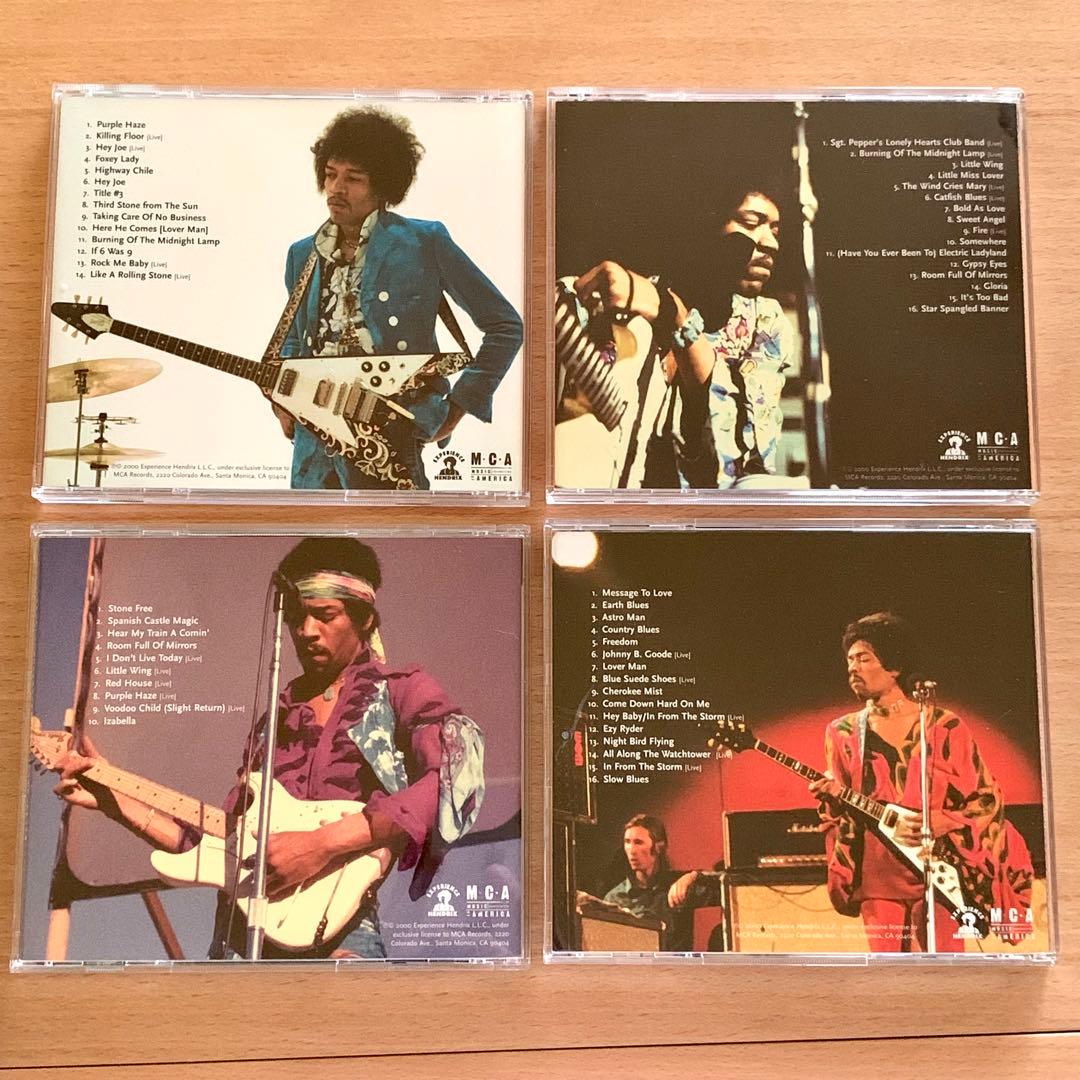【新品同様】 ジミ・ヘンドリックス・エクスペリエンス　４枚組　BOXセット