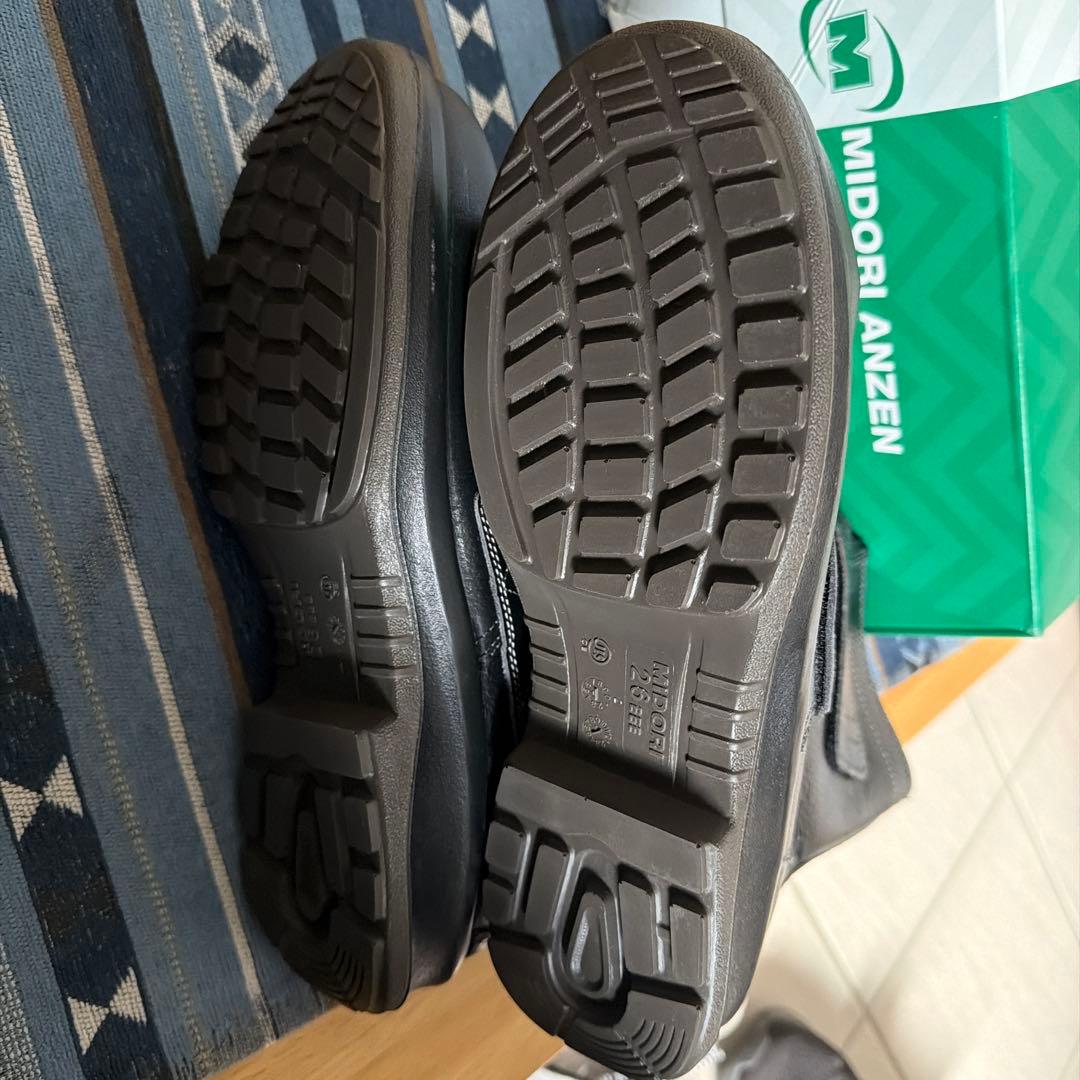 MIDORI ANZEN PRM235 ブラック 26 EEE