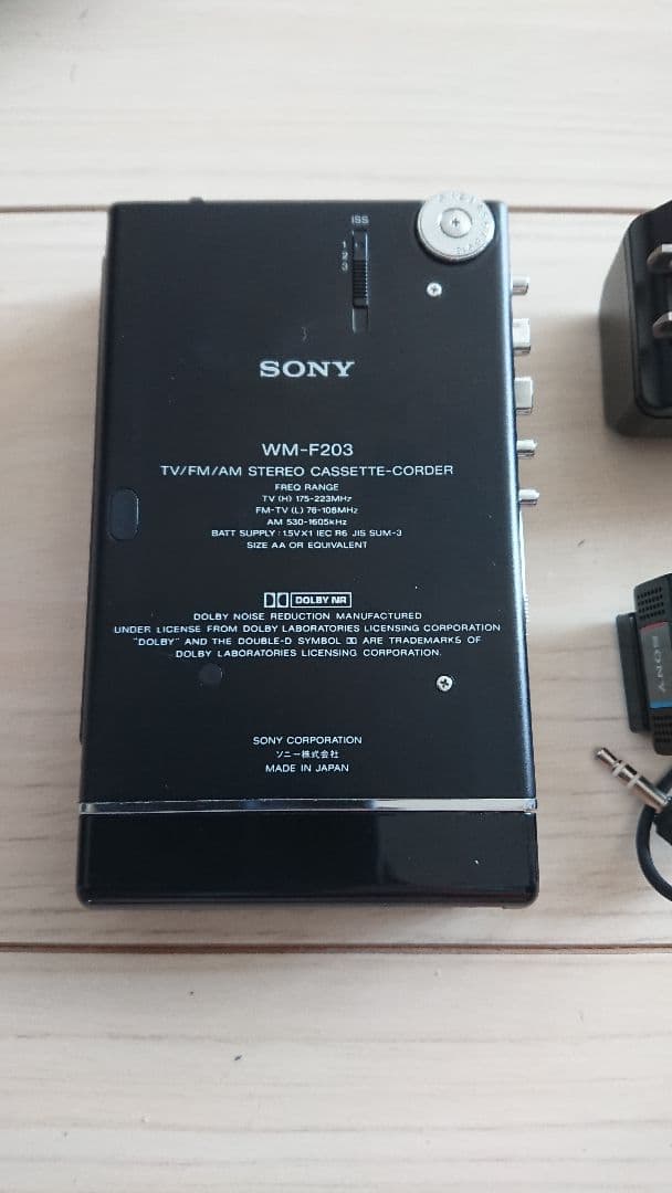 【週末価格】ジャンクSONY ウォークマン WM-F203 カセットプレーヤー