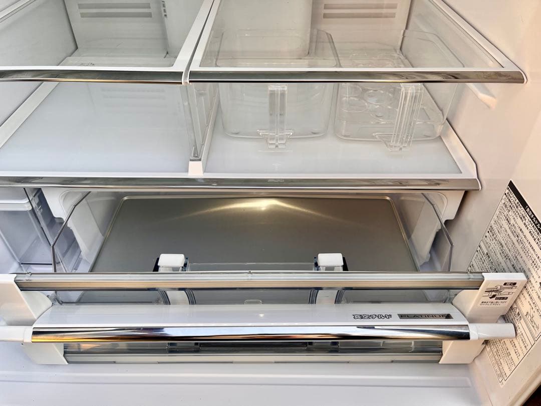 ③2018年製日立ノンフロン冷凍冷蔵庫 R-HW60J