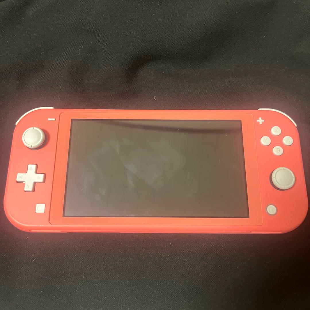 の*様 Nintendo Switch Lite コーラル 本体 中古 10/2