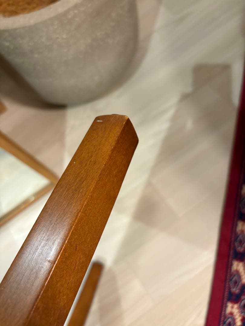 美品・2脚セット☆マルニ木工／地中海シリーズ／ニース／ダイニングチェア／現行品