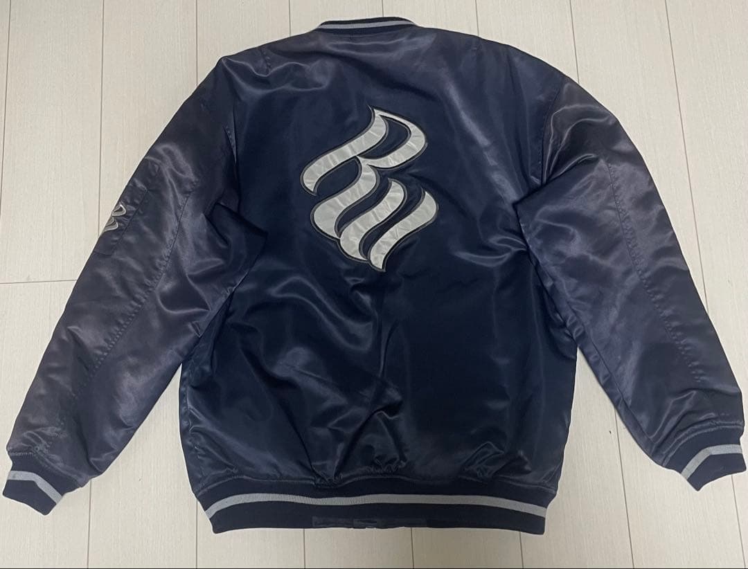 着丈82 rocawear 90s bboy スタジャン