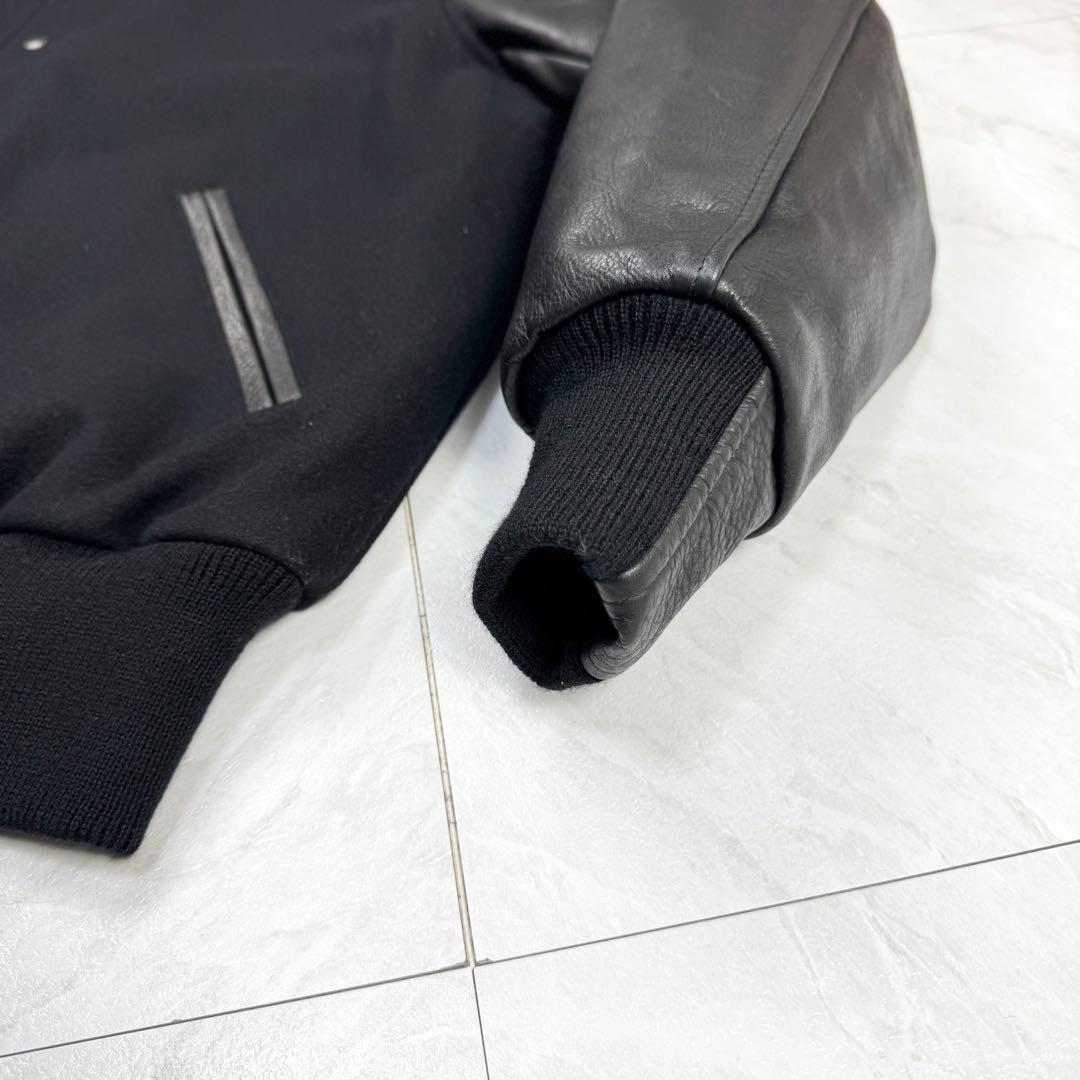 新品タグ付き マインデニム GB Sport レザー スタジャン L 黒