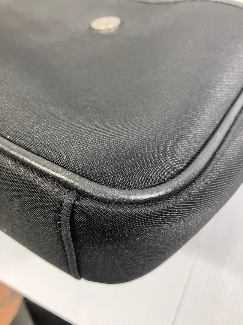 【BURBERRY/バーバリー】ショルダーバッグ キャンバス レザー チェック柄