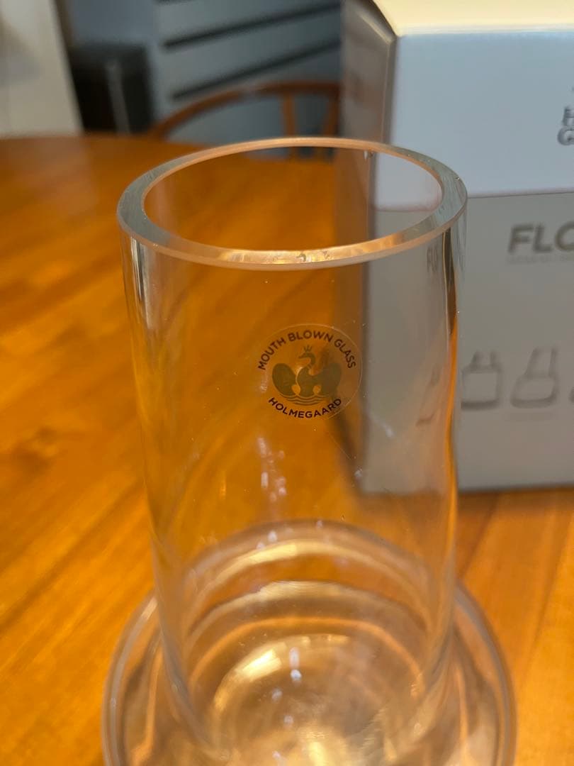 ホルムガード フローラ フラワーベース 24cm クリア　ロング