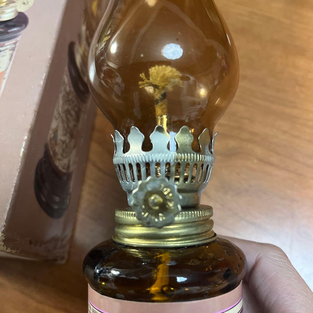 クラシックガラスランプ 元箱付き