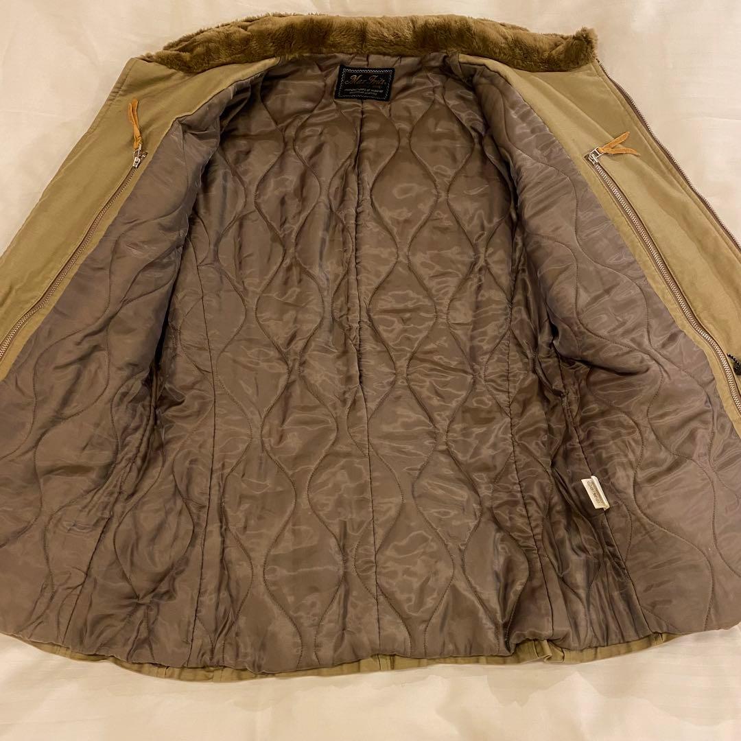 マックスフリッツ MFJ-1546 キルティングパッチスタンドカラーJKT 48