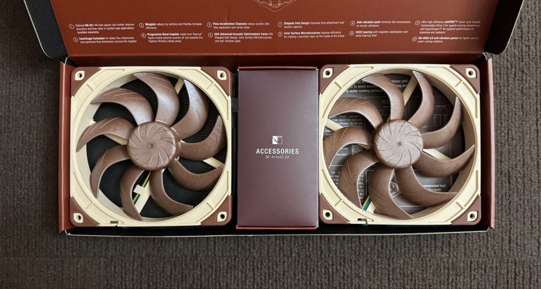 PC用ファン・クーラー NF-A14x25 G2 PWM Sx2-PP