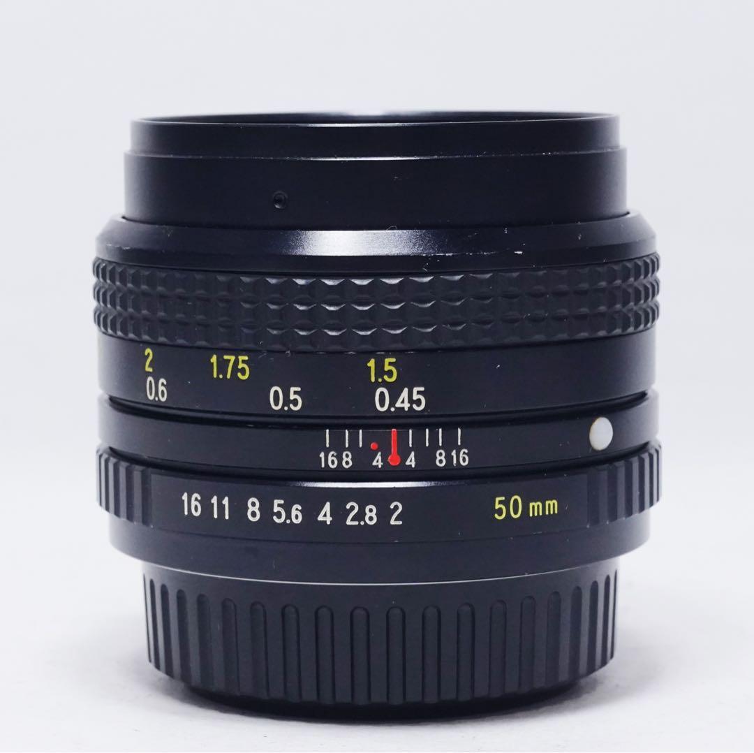 極美品 初期型 RICOH XR RIKENON 50mm F2 富岡光学