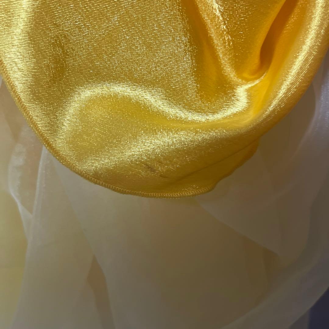 【01N】ビビディバビディブティック　美女と野獣ベル　ドレス140センチ