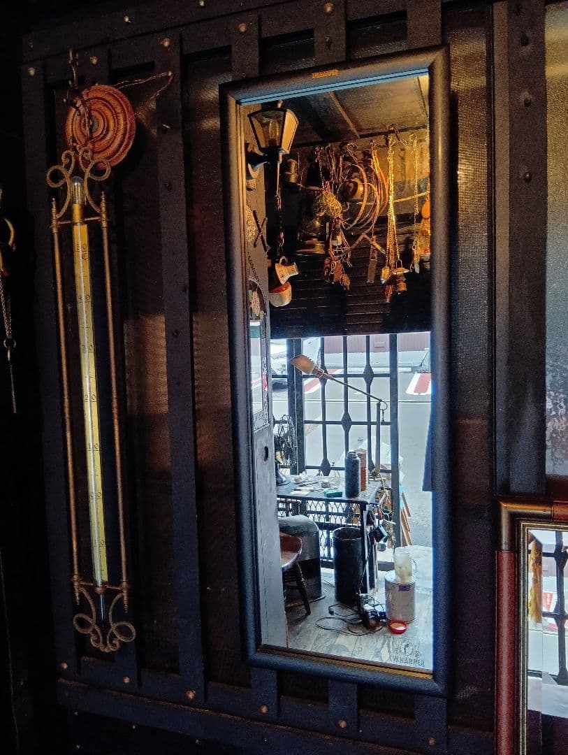 非売品　I.W.HARPER　ノベルティ　ウォール　ディスプレイ　ミラー