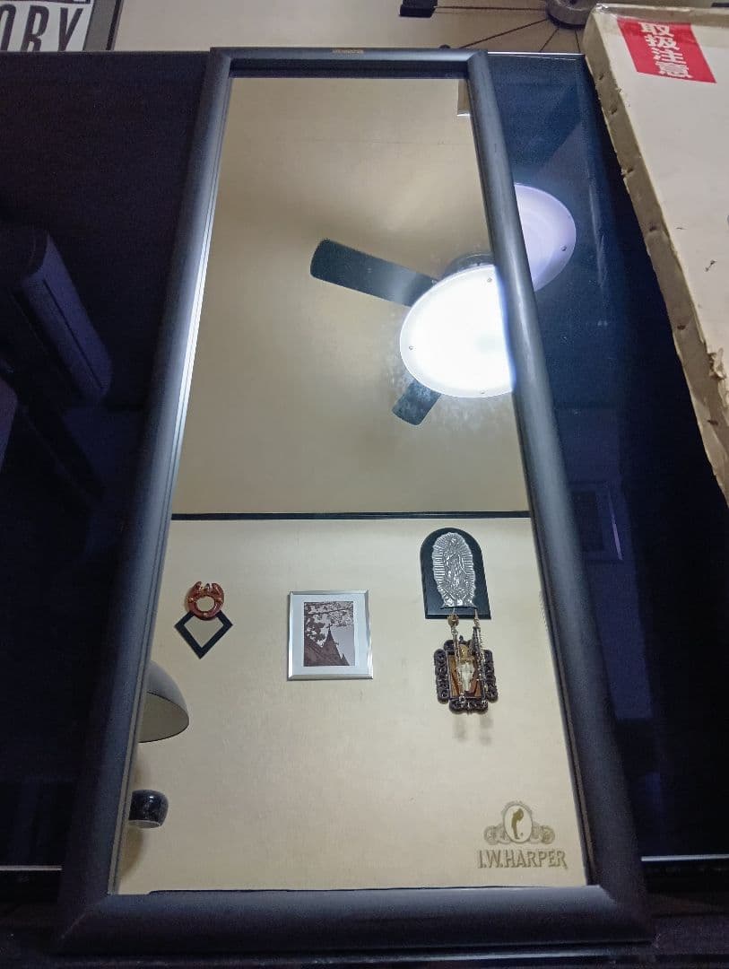 非売品　I.W.HARPER　ノベルティ　ウォール　ディスプレイ　ミラー