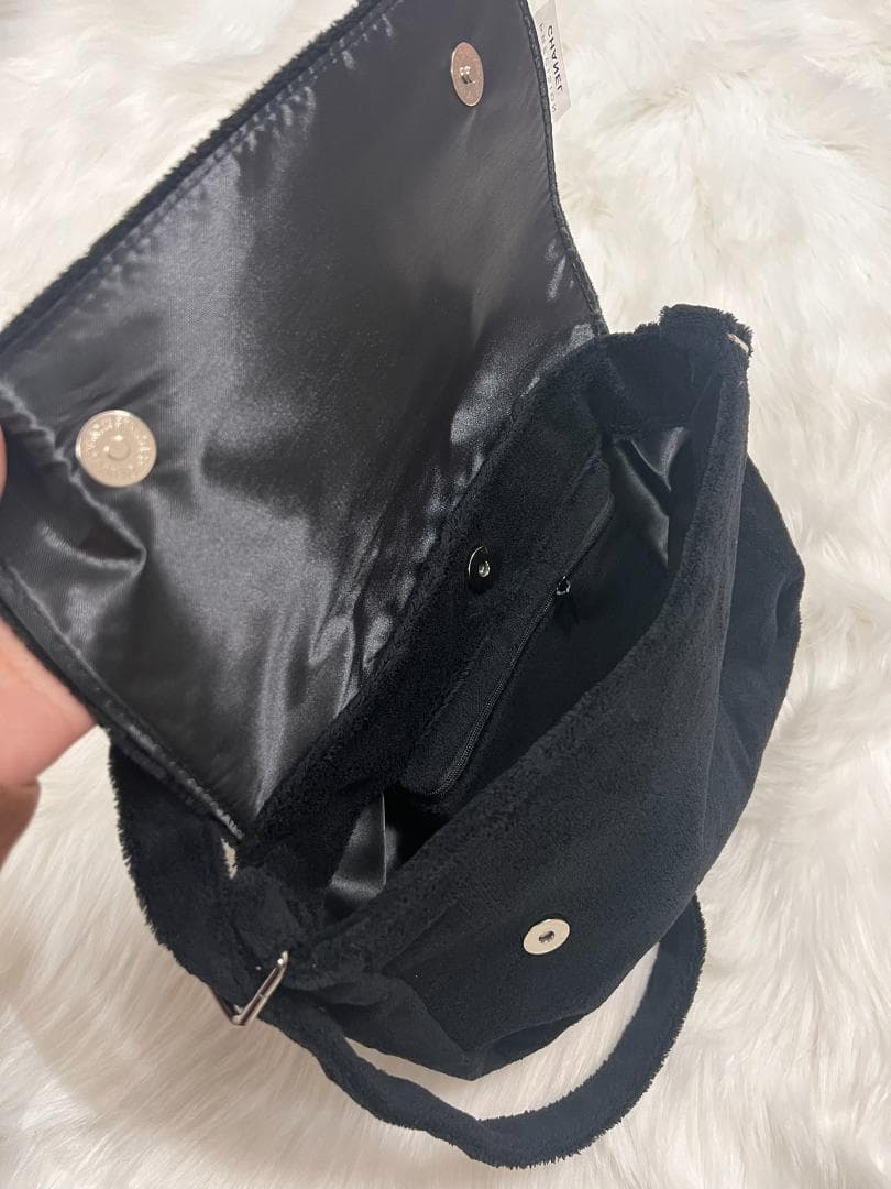 美品未使用　｛黒+白｝ ショルダーバッグ/ノベルティ