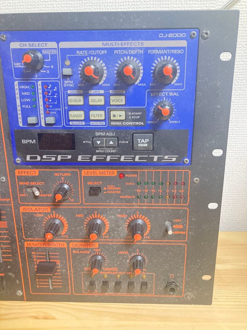 ☆超超激レア ROLAND DJ2000 ミキサー 名機 ジャンク品 ローランド