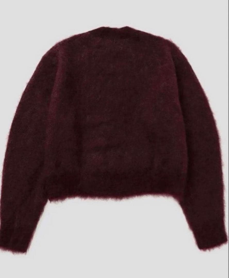 トップス NKNIT wave pattern mohair KNIT ours