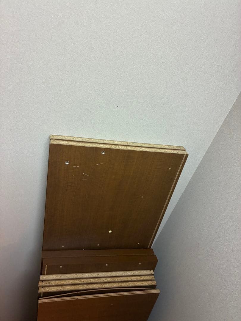 ブラウンオープンシェルフ 12個収納