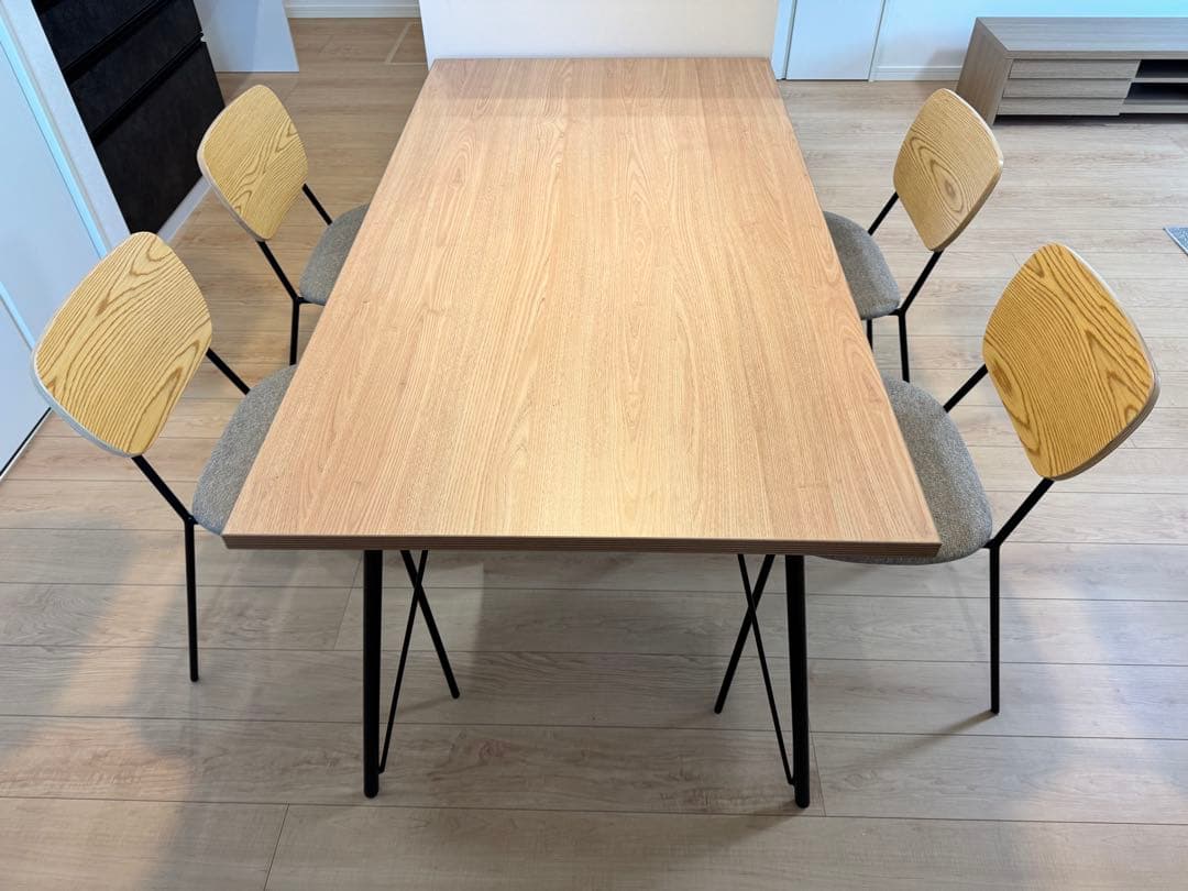 【引き取り限定(兵庫)】 モデルハウス展示品　AZUMAYA ダイニングセット