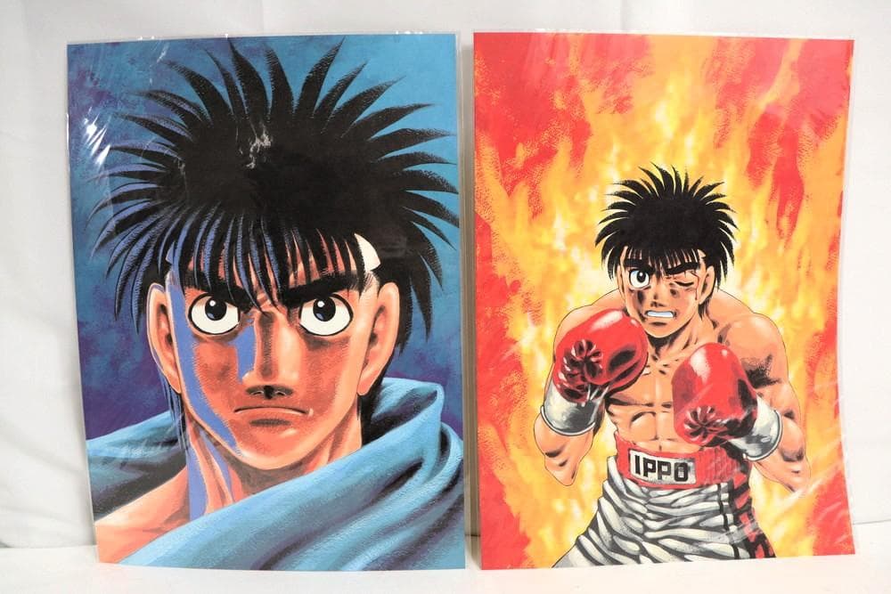 ◆はじめの一歩複製原画集 幕之内一歩 鷹村守 宮田一郎&千堂武士 3点　9354