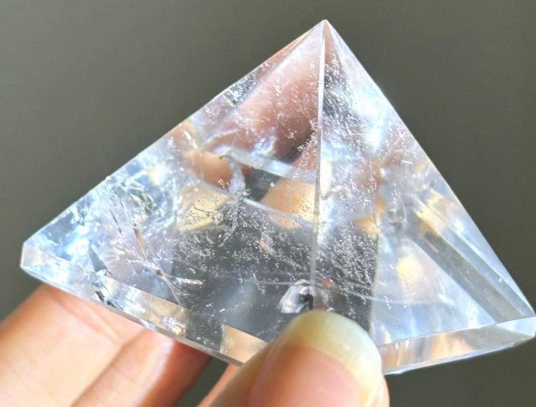 AAAグレード　レムリアンシード　クリスタル　ピラミッド　水晶