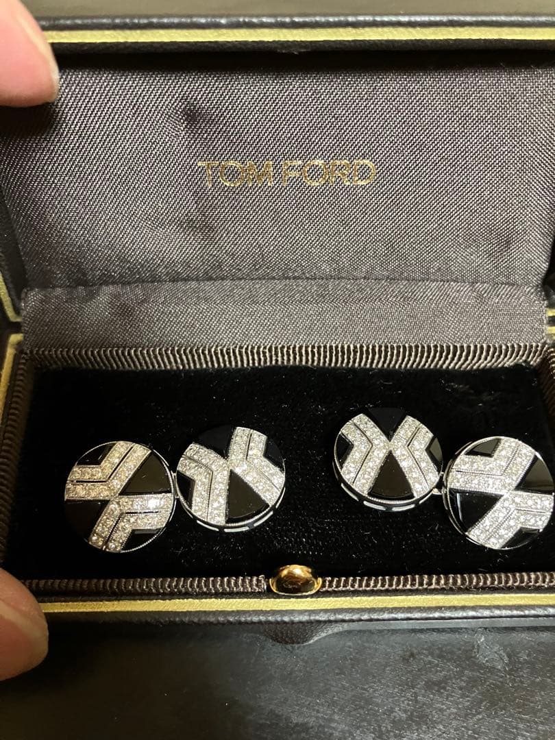 TOM FORD カフリンクス 2個セット