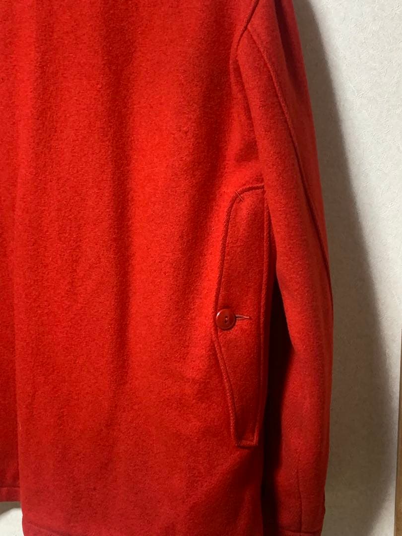 50‘s Woolrich ビンテージ マッキー 赤 ウール