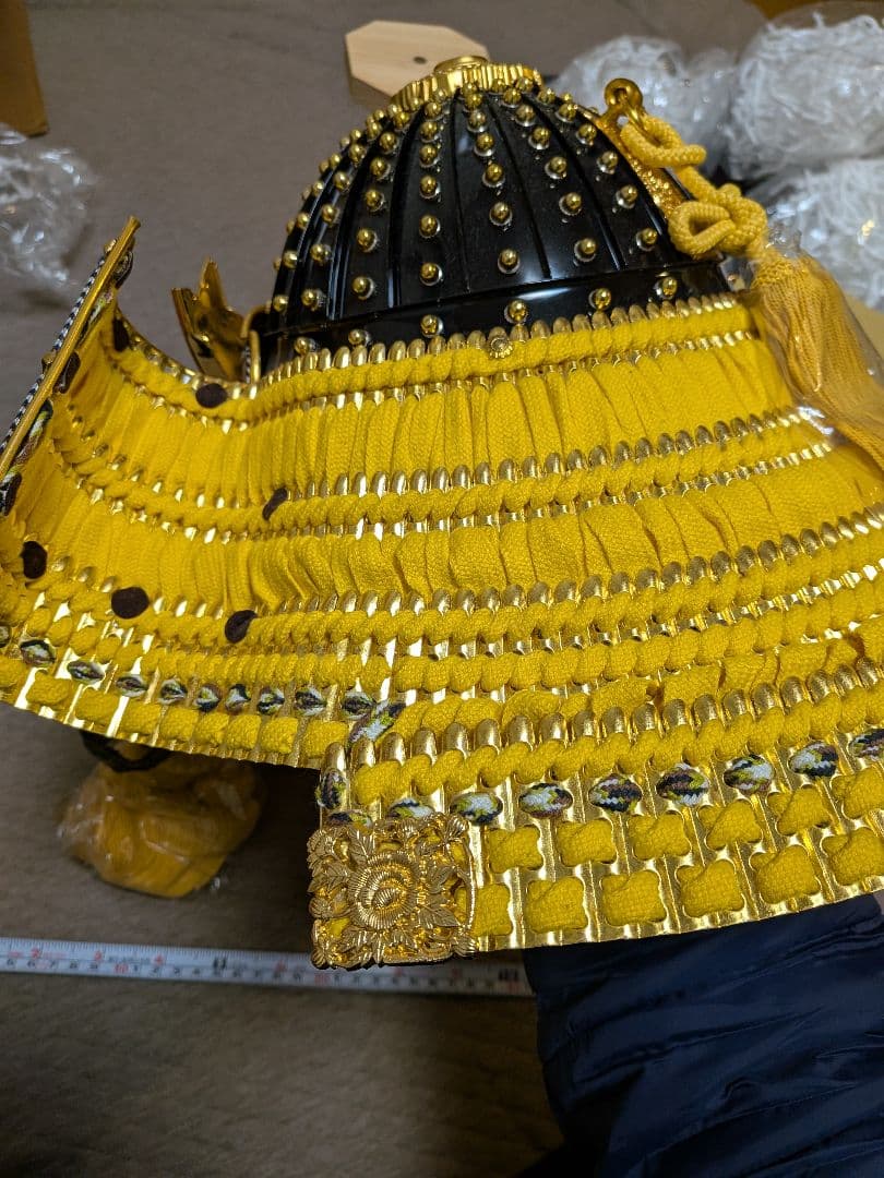 伝統的な五月人形 兜