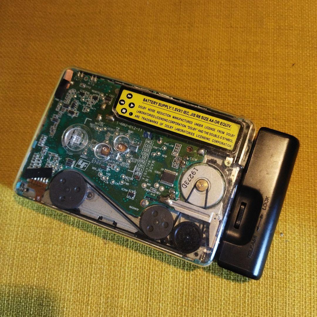 SONY カセットウォークマン　WM-EX621 クリアボディ
