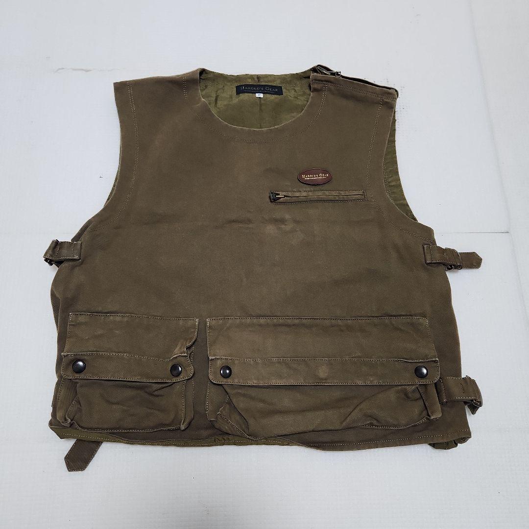 当時物 ハロルズギア コットン ベスト Harold's Gear 日本製