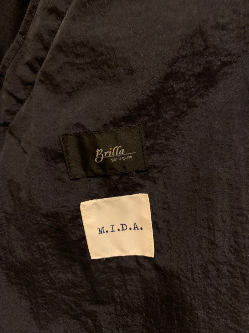 BEAMSF ビームスエフ 別注M.I.D.A. モッズコート Ｍ　黒 新品