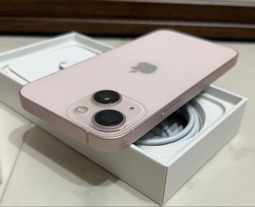 iPhone 13mini 128GB ピンク バッテリー92%