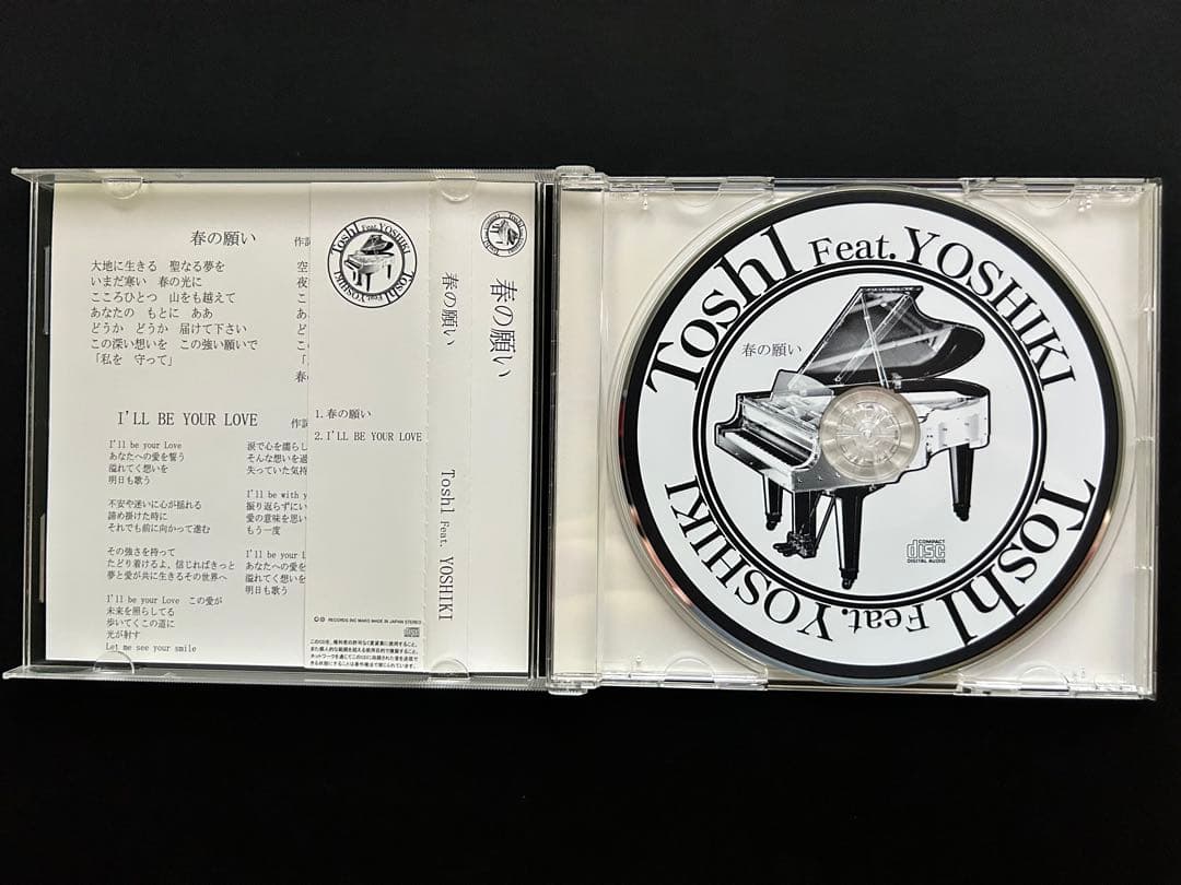 ToshI feat. YOSHIKI 春の願い / クリスタルピアノのキミ