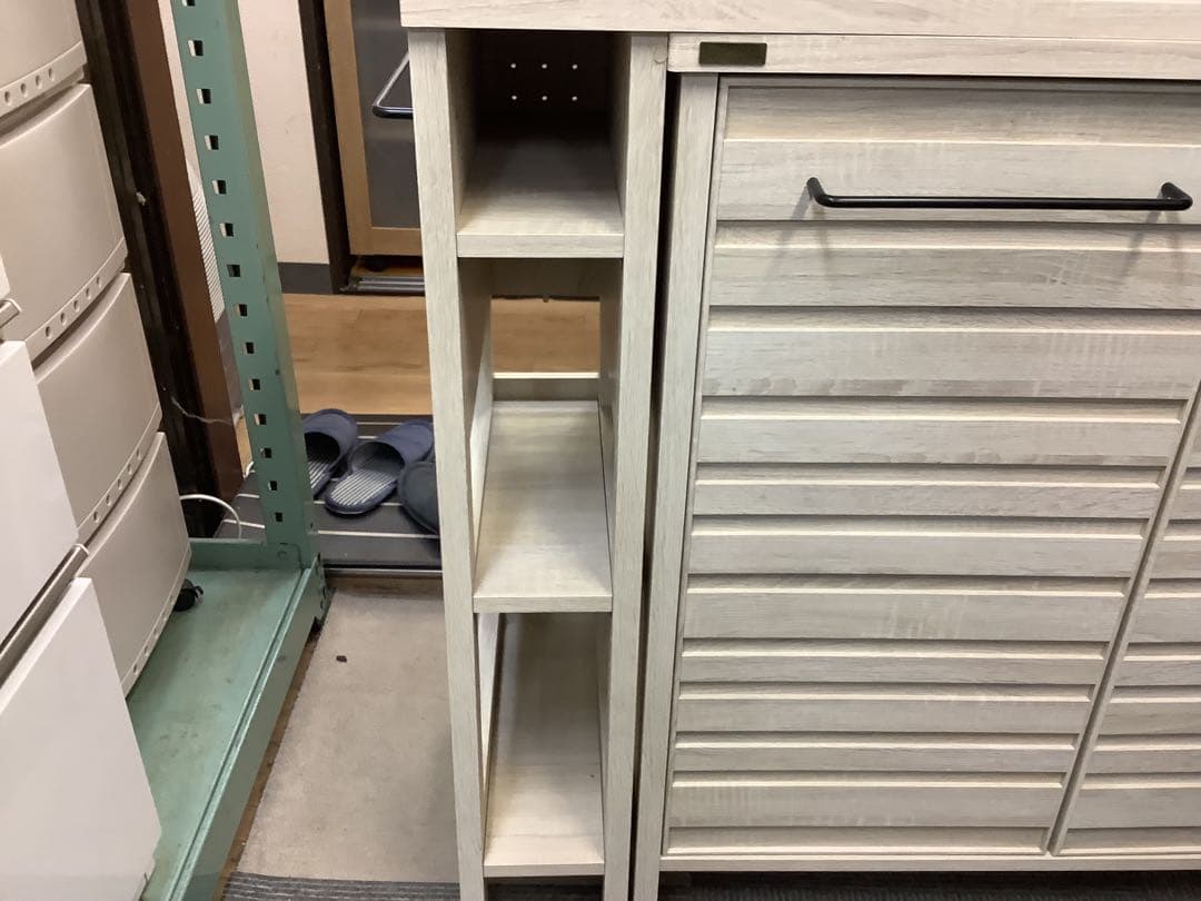 佐藤産業　ラフィカ　オプションテーブル　キャビネットセット