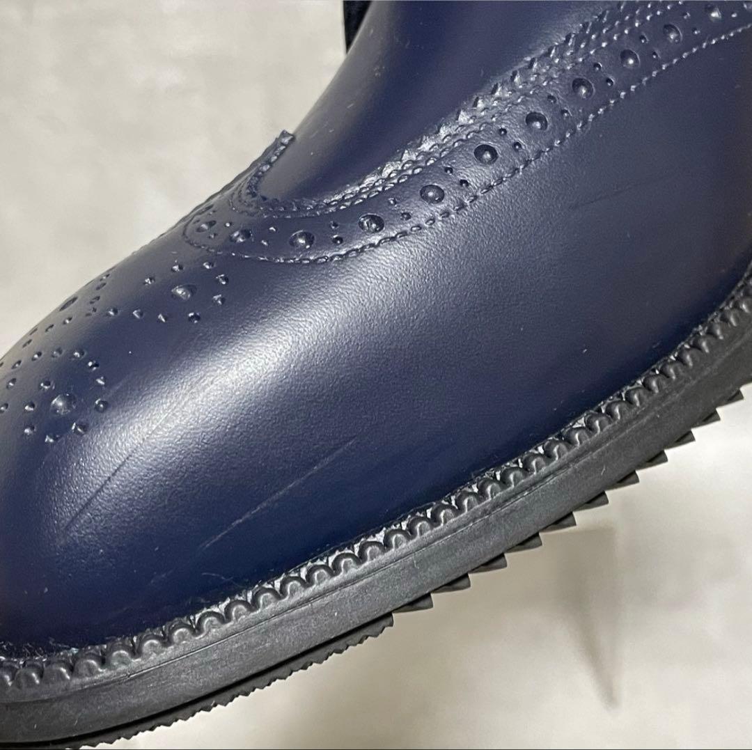 美品　リーガル　REGAL （24） レインシューズ　ウィングチップ　メダリオン