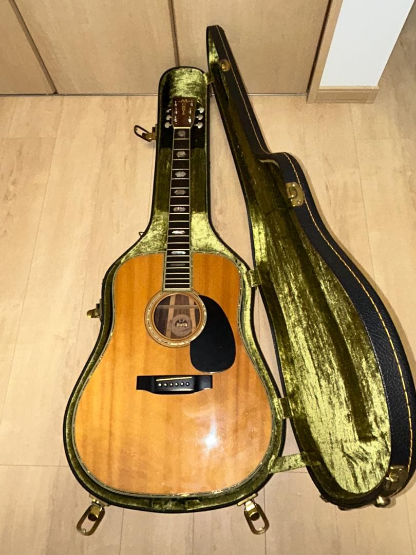 Morris　モーリス　W-80　アコースティックギター ハードケース付き