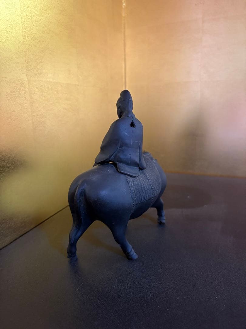 牛　香炉　置物