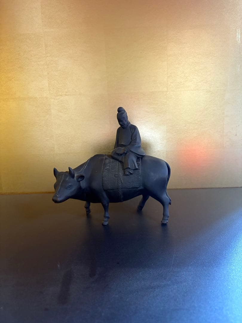 牛　香炉　置物