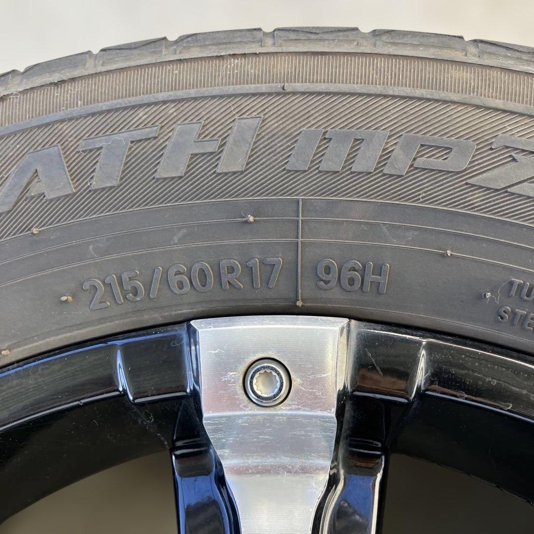 中古　サマータイヤ・ホイールセット 2/4　セット購入お願いします