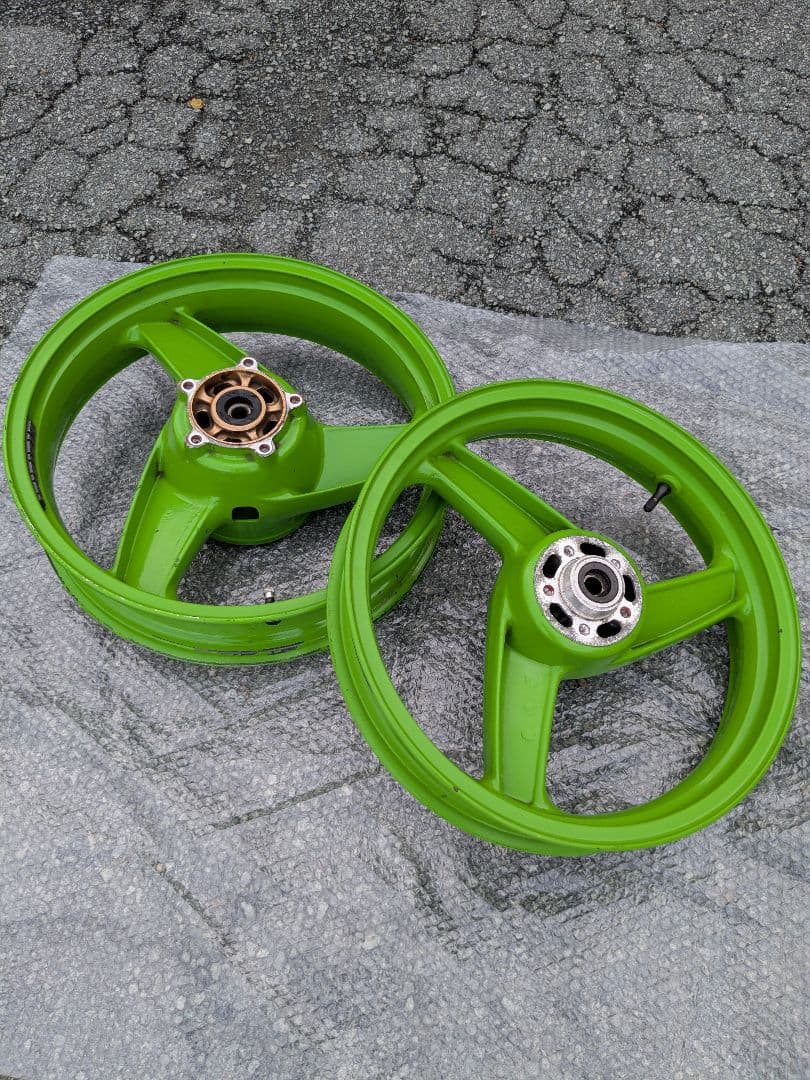 ZRX400ローソン ホイール 前後 ZR400E F17インチR18インチ