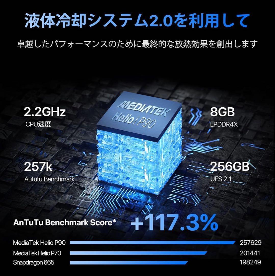 新品UMIDIGI BISON 2 PRO スマホ 携帯本体 8GB+256GB