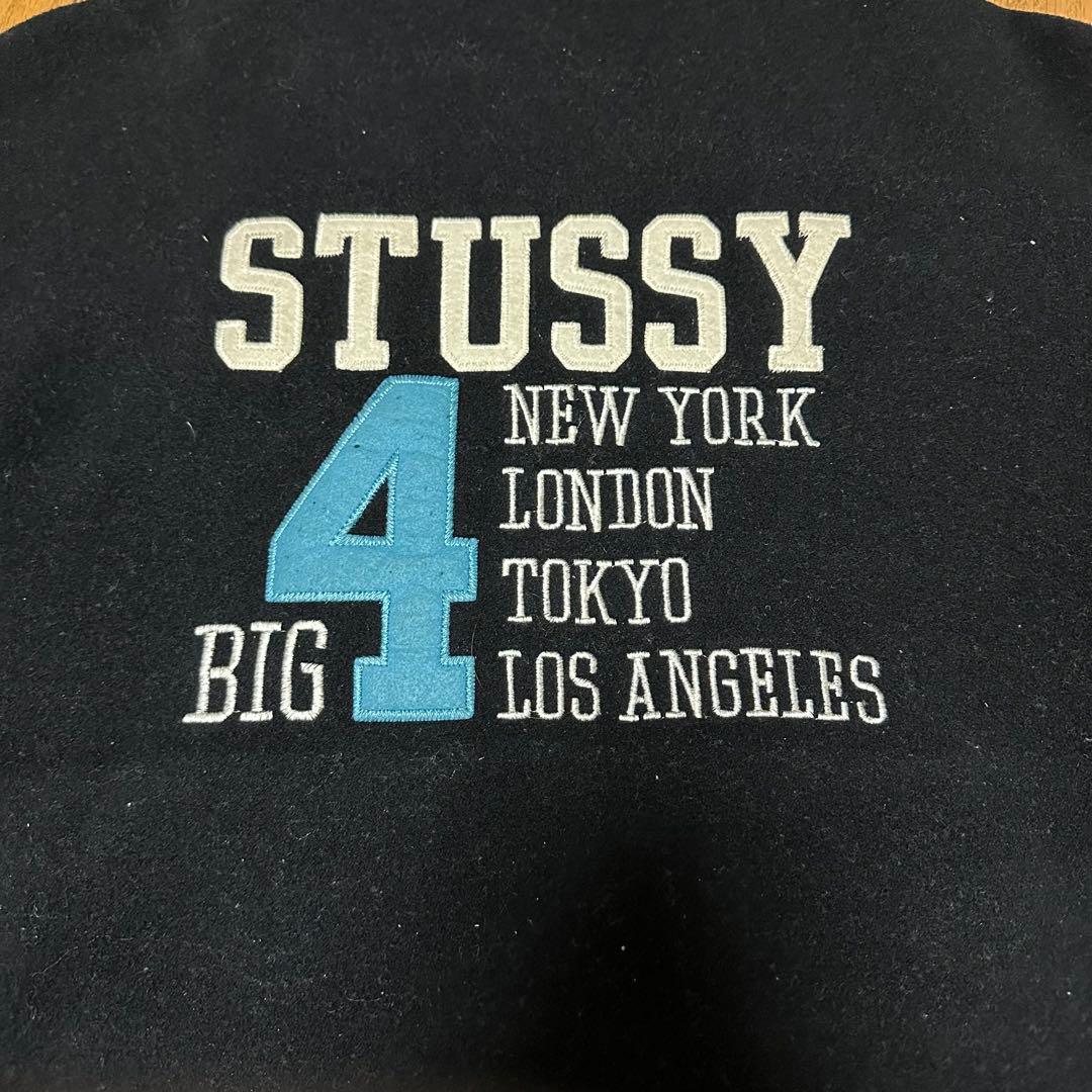 OLD STUSSY 90s BIG4 スタジャン M 1998s USA製