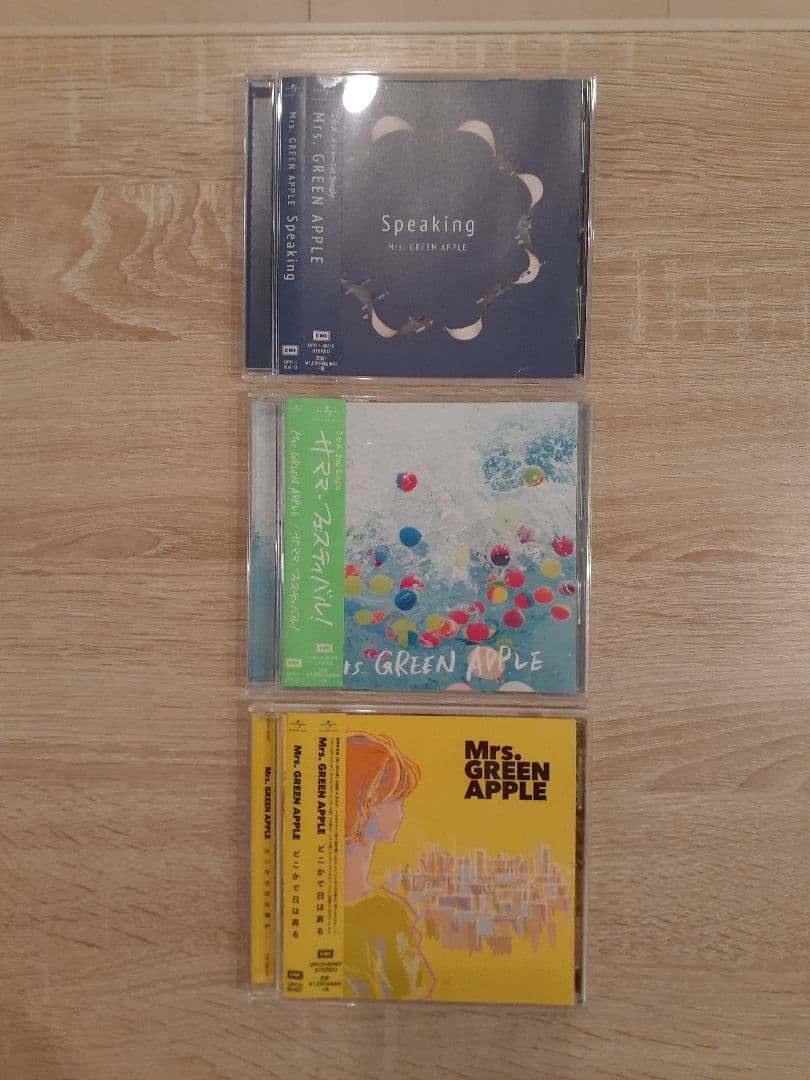 Mrs.GREEN APPLE　CDまとめ売り