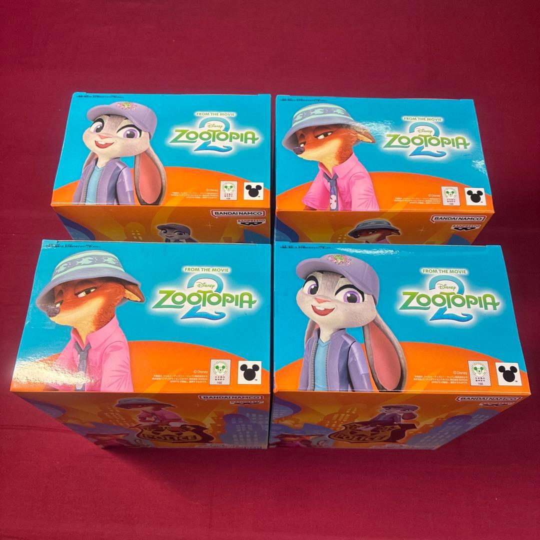 ズートピア2 モニタートップフィギュア Zootopia2 ニック,ジュディ