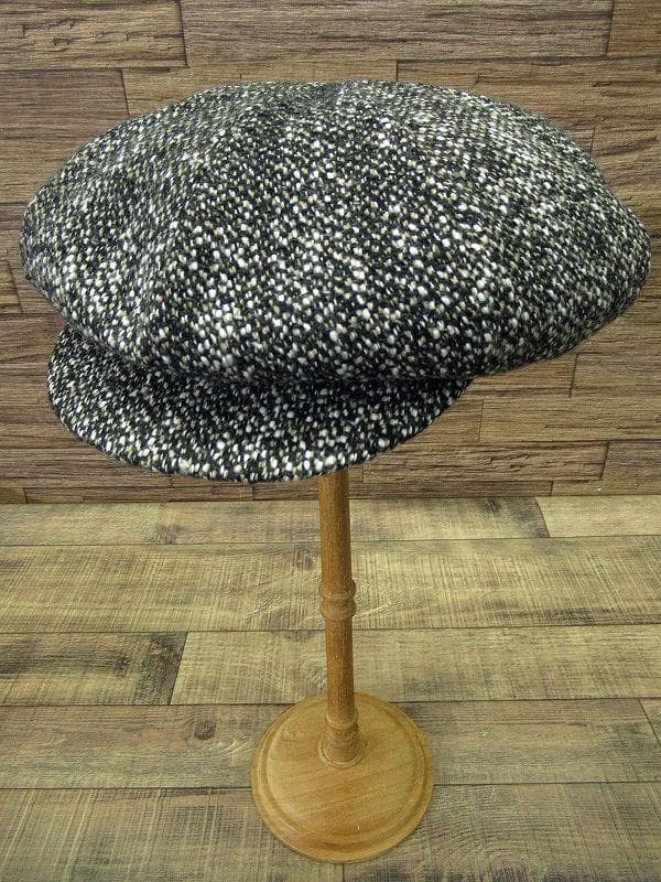 美品 エンジニアードガーメンツ 肉厚 ツイード 8パネル ビッグ キャスケット